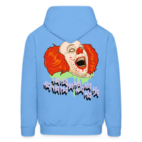 HA HA  Hoodie - carolina blue