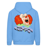 HA HA  Hoodie - carolina blue