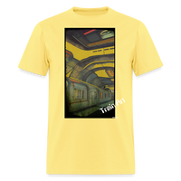 Train Art - cornsilk
