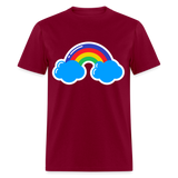 RAINBOW JUNKIE - burgundy
