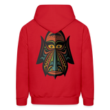 AFRICAN MASK 4 Hoodie - red