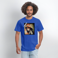 GRAFFITI - royal blue
