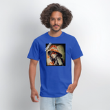 GRAFFITI - royal blue