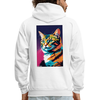 Meow Meow Hoodie - white