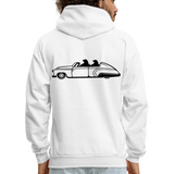 BEAR WITH ME Hoodie - white
