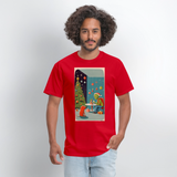 Alien Christmas - red