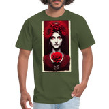 Flower Lady - military green