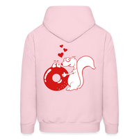 DONUT LOVE Hoodie - pale pink