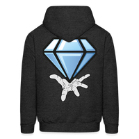DIAMOND Hoodie - charcoal grey