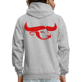 BULL Hoodie - heather gray