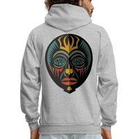 AFRICAN MASK 5 Hoodie - heather gray