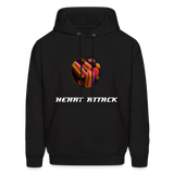 HEART ATTACK Hoodie - black