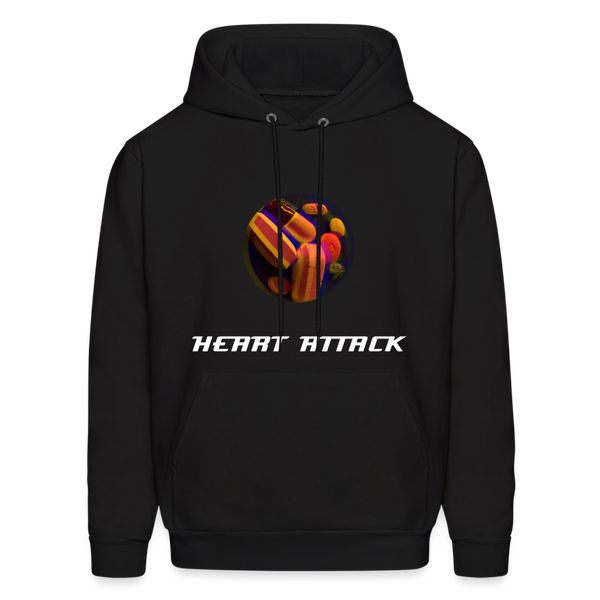 HEART ATTACK Hoodie - black