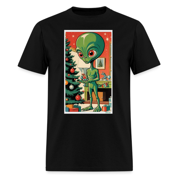 Alien Christmas - black