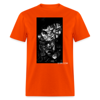 Faces of the Unknown - orange