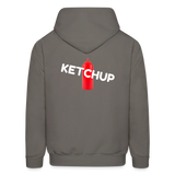 KETCHUP Hoodie - asphalt gray