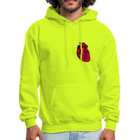 HEART AWARENESS Hoodie - safety green