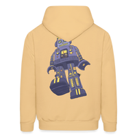 ROBOT 4 Hoodie - light yellow
