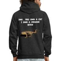 DRAGON Hoodie - charcoal grey