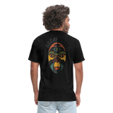 AFRICAN MASK 3 - black