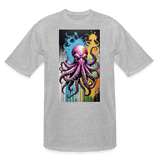 Octopus (Tall) - heather gray