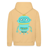 ROBOT 6 Hoodie - light yellow