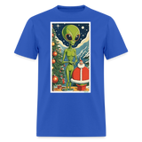 Alien Christmas - royal blue