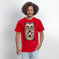 Owl Eyes - red