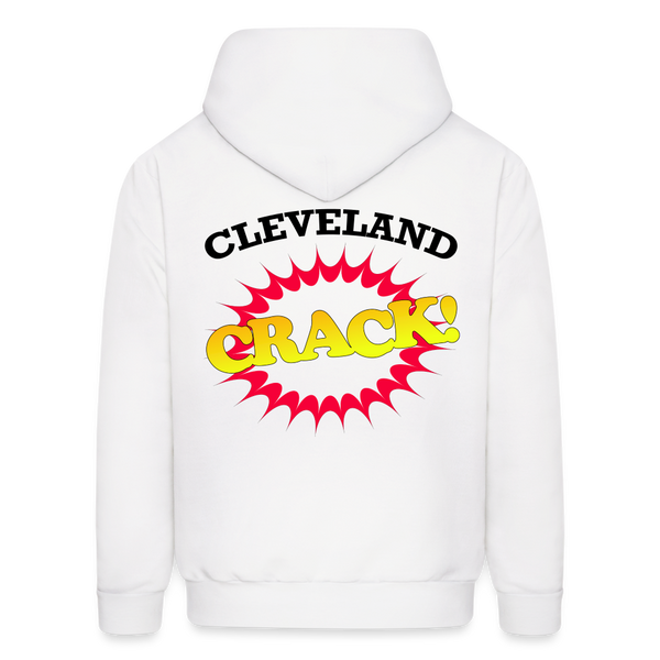 CRACK Hoodie - white