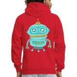 ROBOT 6 Hoodie - red