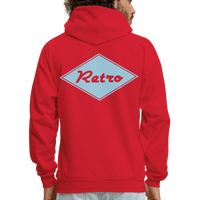 RETRO Hoodie - red