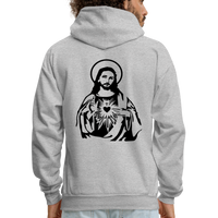 JESUS Hoodie - heather gray