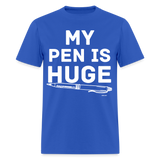Pen - royal blue