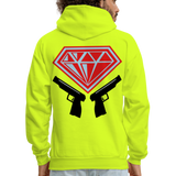STUD Hoodie - safety green