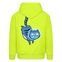 SPACE CAT 6 Hoodie - safety green
