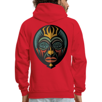 AFRICAN MASK 5 Hoodie - red