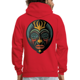 AFRICAN MASK 5 Hoodie - red