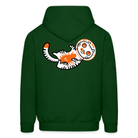 SPACE CAT 5 Hoodie - forest green