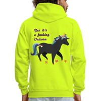 UNI Hoodie - safety green
