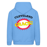 CRACK Hoodie - carolina blue