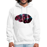 BRAIN STORM Hoodie - white