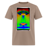 UFO Landing - brown savana