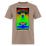 UFO Landing - brown savana