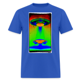 UFO Landing - royal blue
