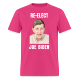 RE-ELECT JOE - fuchsia