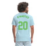 O' - powder blue