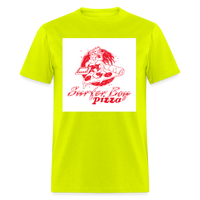 PIZZA SURFER - safety green