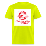 PIZZA SURFER - safety green