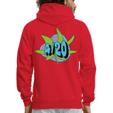 420 A Hoodie - red