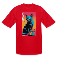 Caturday Afternoon - red